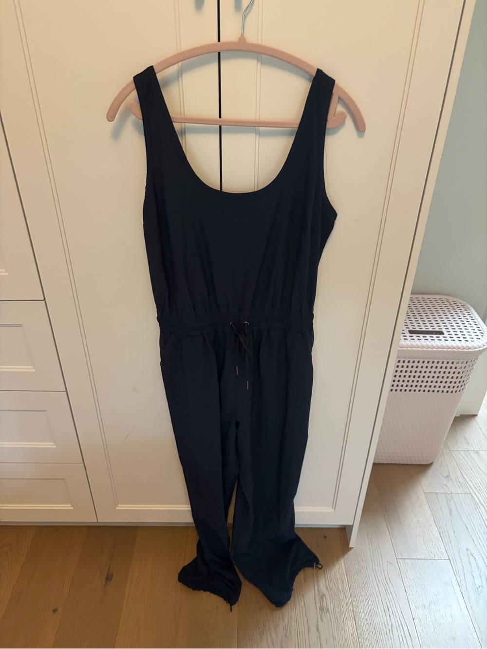Abercrombie & Fitch Navy Sleeveless Jumpsuit
